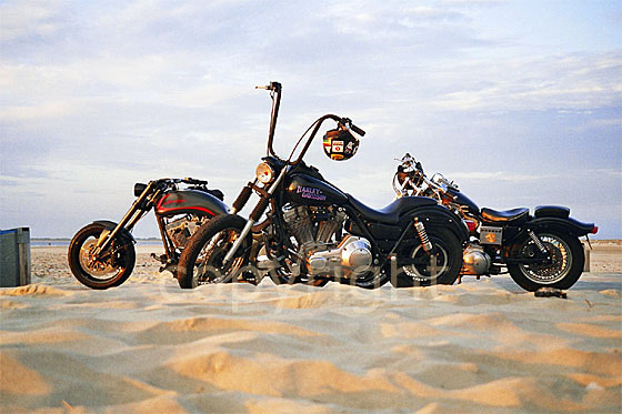 Harley on the Beach  - Netherlands 2006