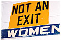 Not An Exit - Women / Indiana - 1998 ||| available up to 40x60cm |||